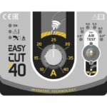 Control panel of Easy Cut 40 welding machine.