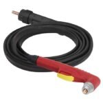 Welding torch with cable and handle