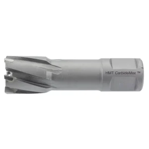 Carbide cutting tool with distinct features.