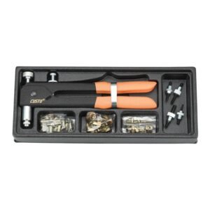 Tool kit with pliers and various accessories