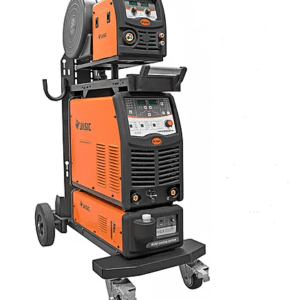 Welding machine on a mobile cart
