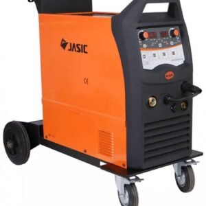 Portable JASIC welding machine with wheels.