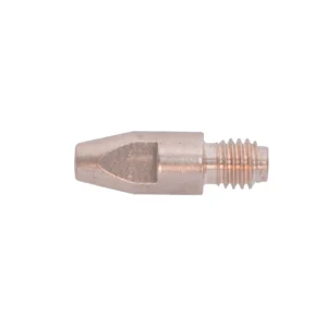 Copper nozzle for welding equipment.