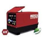 Red generator with AVR and Stage 5 engine.