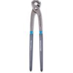 Workzone pliers with blue grips on handles