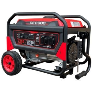 Portable generator with specs and wheels
