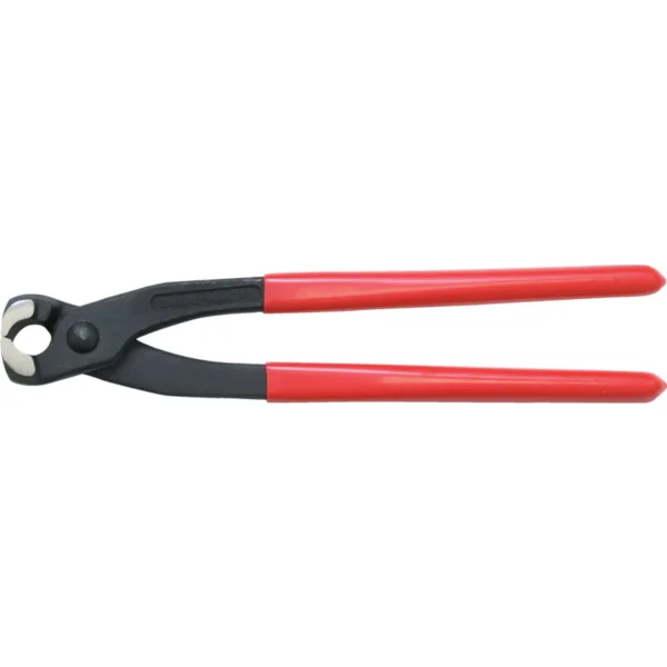 Red-handled cutting pliers for various tasks.