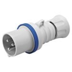 Electrical plug adapter with three pins