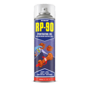 Spray can of RP-90 penetrating oil.