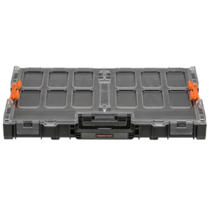 Organizer storage box with multiple compartments