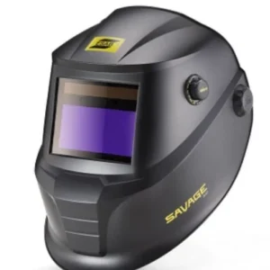 Protective welding helmet with adjustable visor