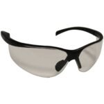 Protective safety glasses with tinted lenses