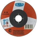 Tyrolit stainless steel cutting disc for tools.