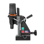 HMT V26-4 magnetic drilling machine with control lever.