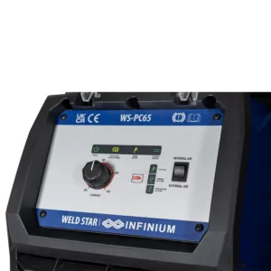 Control panel of a welding machine.