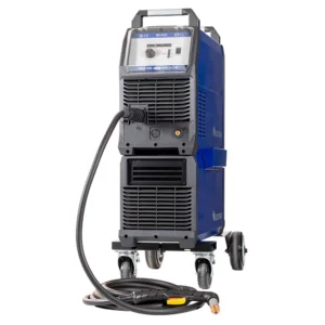 Portable welding machine with detachable cable