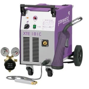 Parweld XTE 181C welding machine with accessories