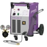 Parweld XTE 201C welding machine with regulator.
