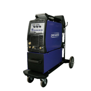 Parweld welding machine on a mobile cart