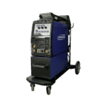 Portable welding machine with digital controls