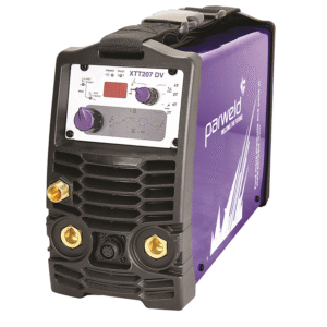Parweld XTT207 DV welding machine with digital display