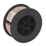 Copper wire spool for electrical projects.