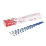 Arcair electrode stick packaging with blue rods.