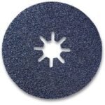Circular abrasive disc for sanding applications.
