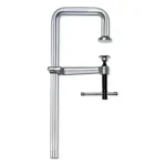 Metal C-clamp tool for woodworking and construction