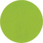 Solid bright green circular shape background