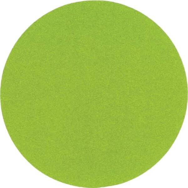 Solid bright green circular shape background