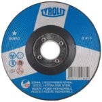 TYROLIT 2-in-1 cutting disc for steel and stainless steel