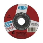 Tyrolit stainless steel cutting disc packaging