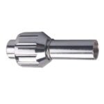 Metal tool attachment for machinery use.