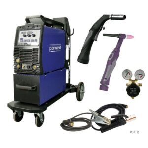 Parweld welding machine with accessories and hoses