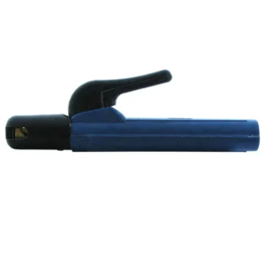 Blue welding torch handle for secure grip