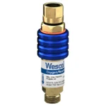 Wescol oxygen regulator for medical use.