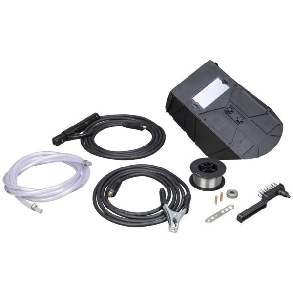 Various tool components including hoses and connectors