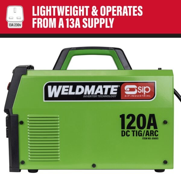 Green Welder: 120A DC TIG/ARC inverter technology