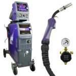 Advanced welding machine with protective equipment