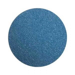 Textured blue circular surface.