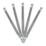 Set of jigsaw blades for metal and wood.