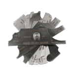 Weld fillet gauge showing different measurement sizes.