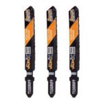 Three ceramic tile cutting blades