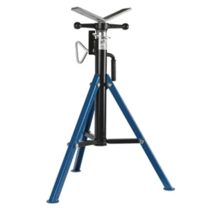 Adjustable automotive jack stand for vehicle support