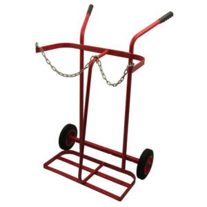 Twin Oxygen/Acetylene Cylinder Trolley