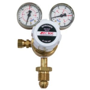 BOC Nitrogen Regulator 100 Bar Single Stage