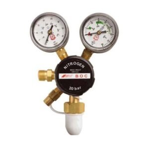 BOC Nitrogen Regulator 20 Bar Single Stage