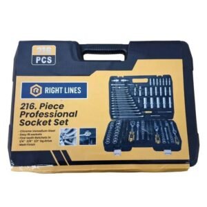 rl216set1 216-piece professional socket set with durable case