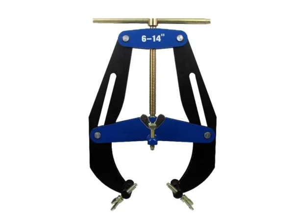 Measurement tool for circles, 6-14 inches range.